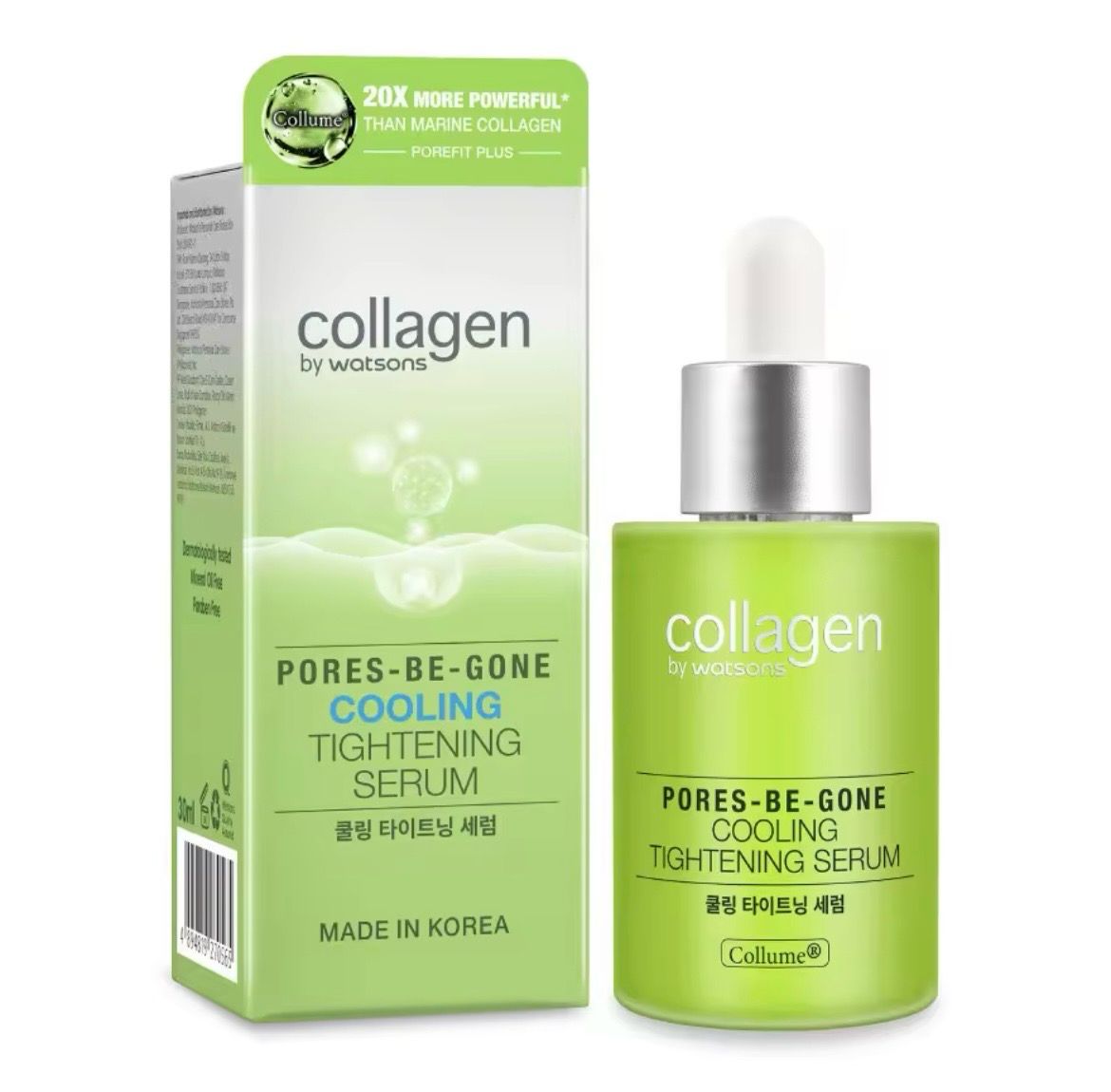 Korean Beauty Collagen PORES-BE-GONE Cooling Tightening Serum