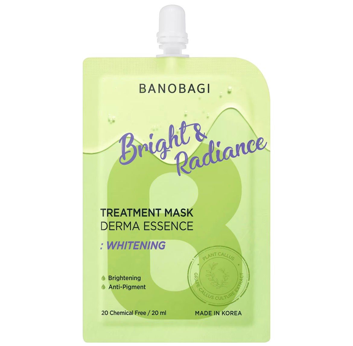 Korean Beauty Bright &amp; Radiance Whitening Treatment Mask (Anti Pigment)