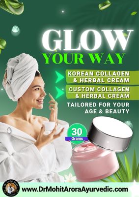 Korean Beauty Herbs Mixed Collagen Cream 30 GM