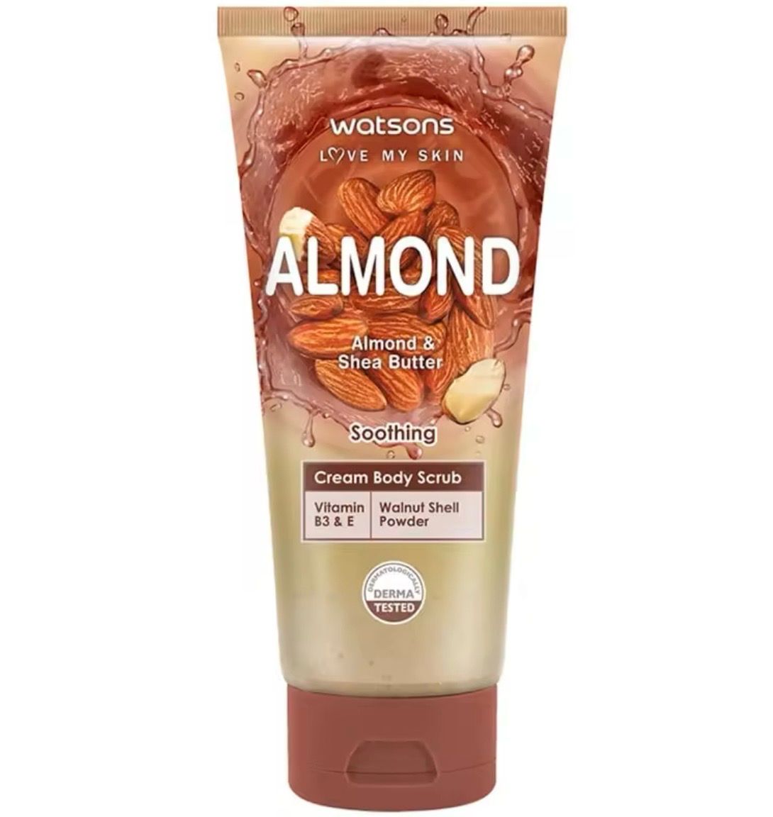 Korean Beauty Almond &amp; Shea Butter Nourishing Cream Body Scrub 200 GM