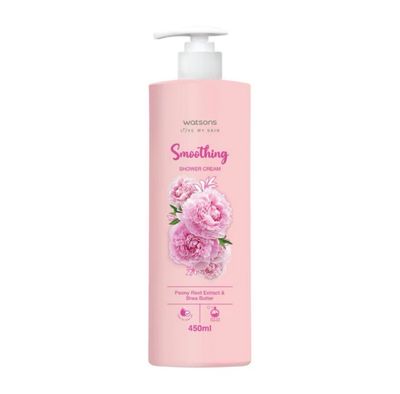 Korean Beauty Smoothing Shower Cream Peony Root Extract &amp; Shea Butter 450 ML (Shower Gel)