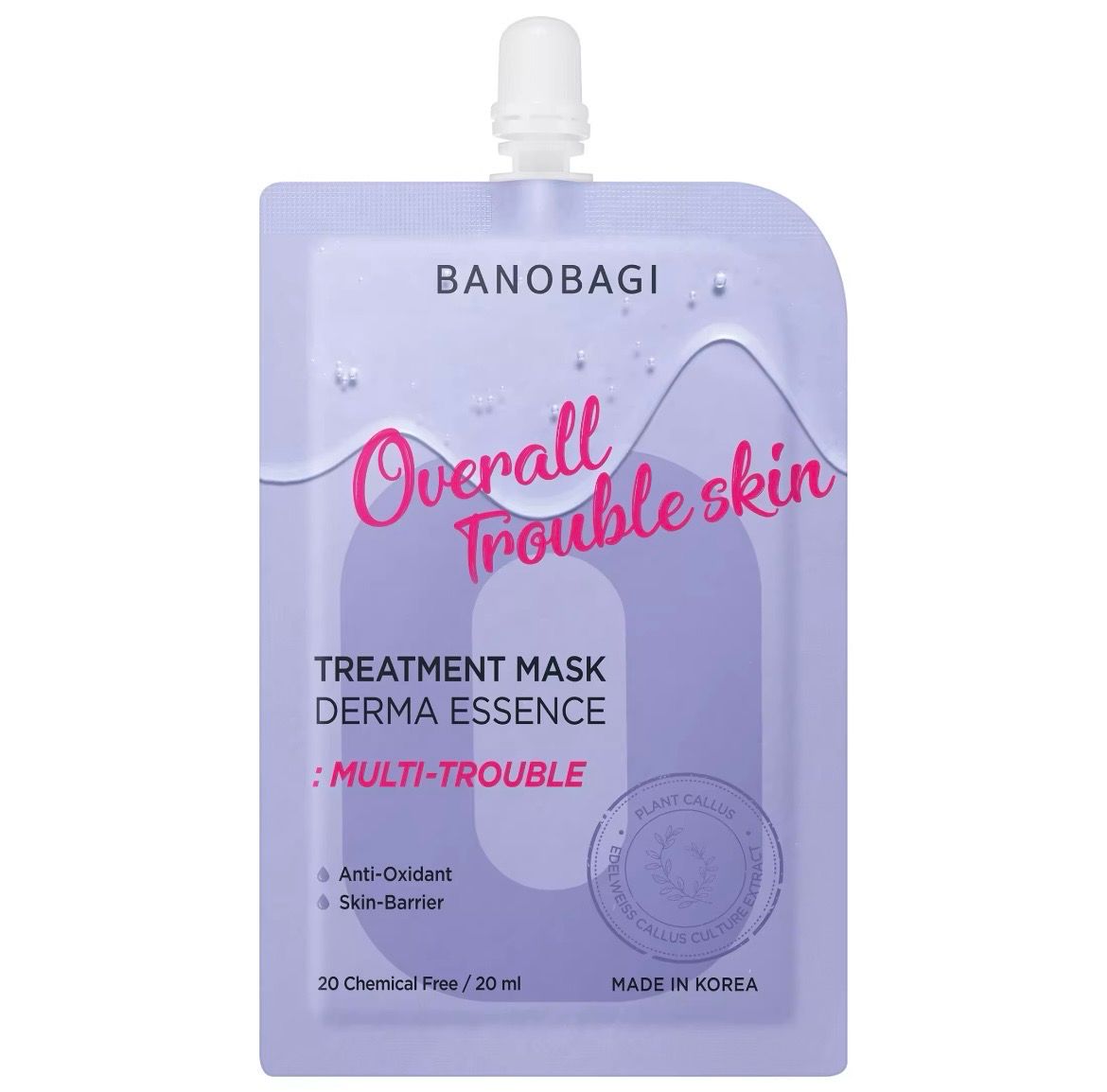 Korean Beauty Overall Trouble Skin Treatment Mask (Anti Oxidant)