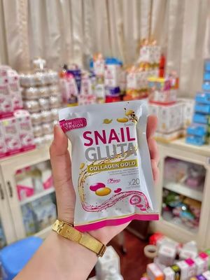 SNAIL Gluta Collagen Gold x20 Whitening Soap