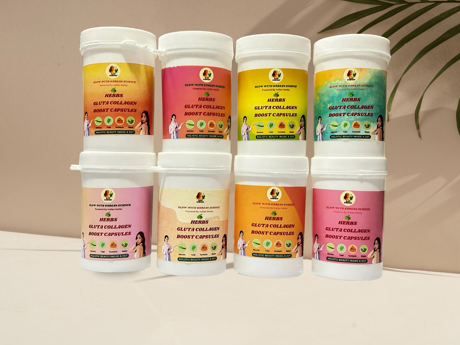 Korean Beauty Herbs Gluta Collagen Boost 60 Capsules