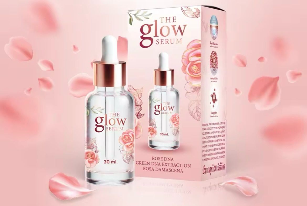 The Glow Serum 30 ML (Rose DNA | Green DNA Extraction | Rose Damascena)