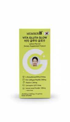 Korean Beauty Vita Gluta Glow Lemon Flavour Dietary Supplement