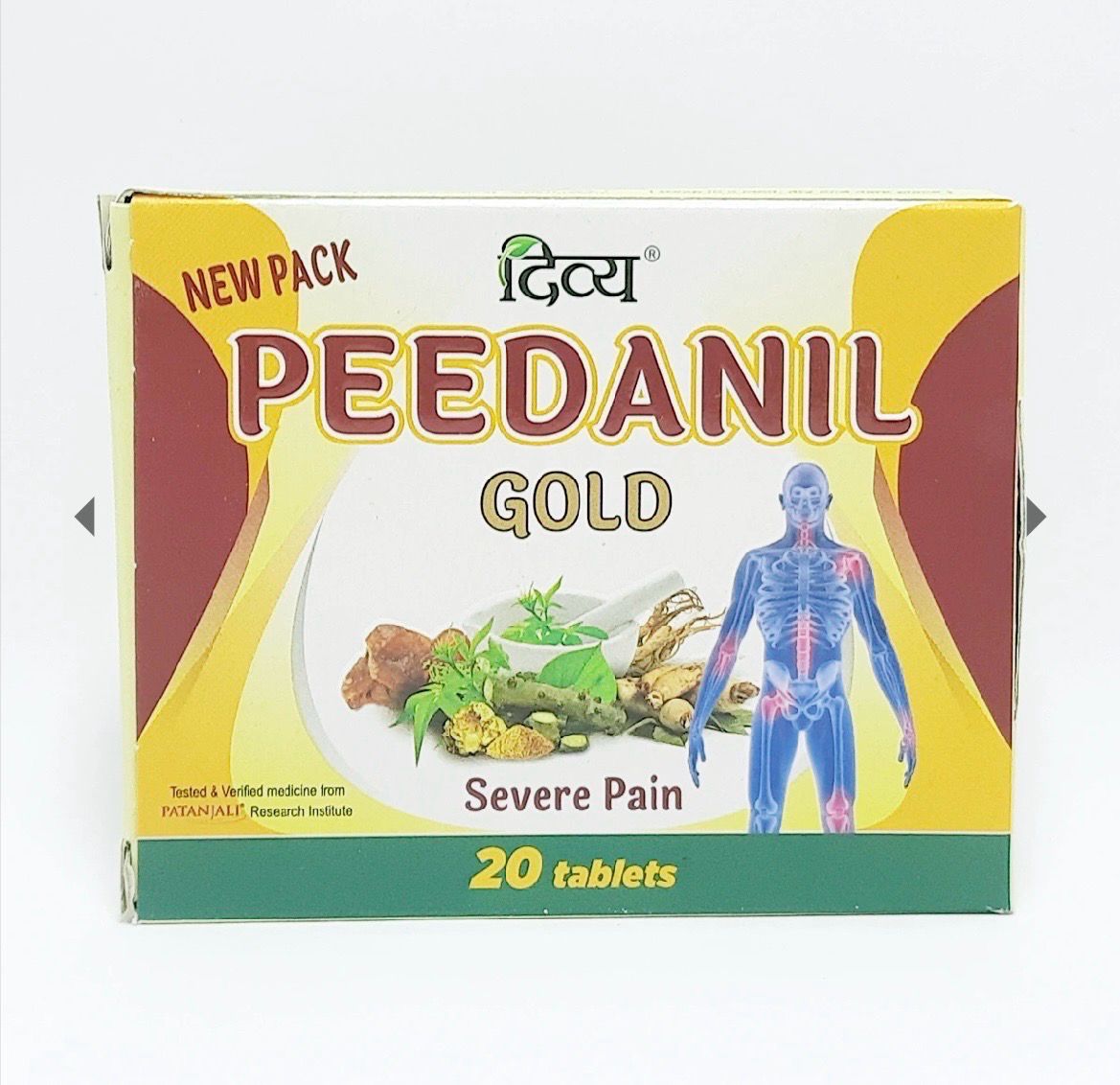 Divya Peedanil Gold Tablet (20 Tablets)