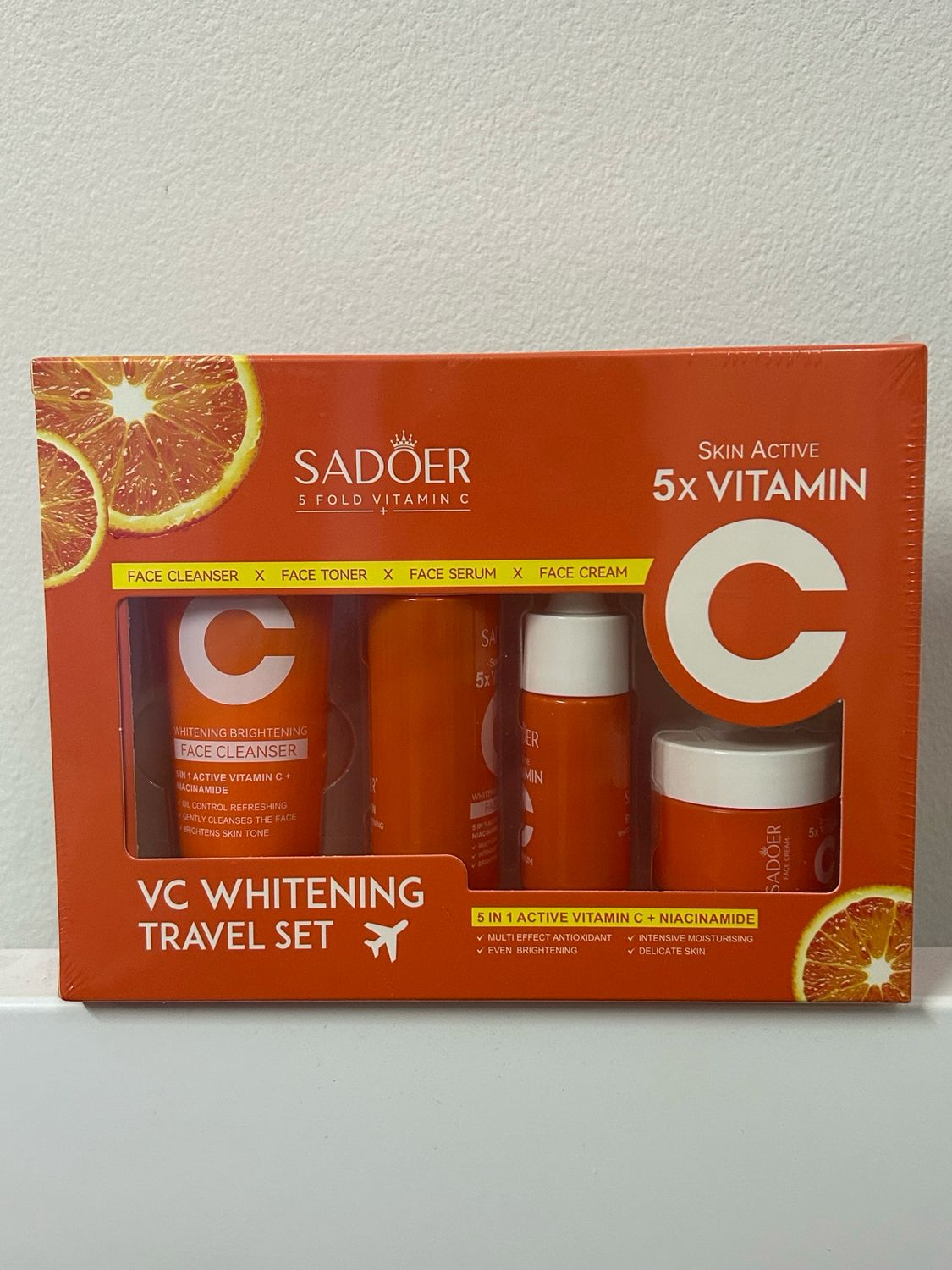 Vitamin C Whitening Travel Set (Kit) (5x Vitamin)