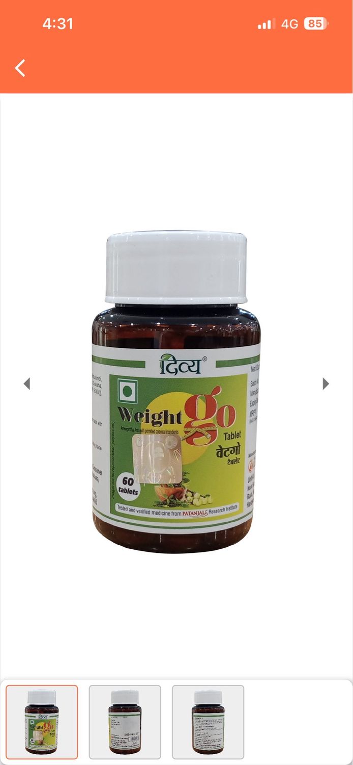 Divya WeightGo Tablet (60 Tablets)