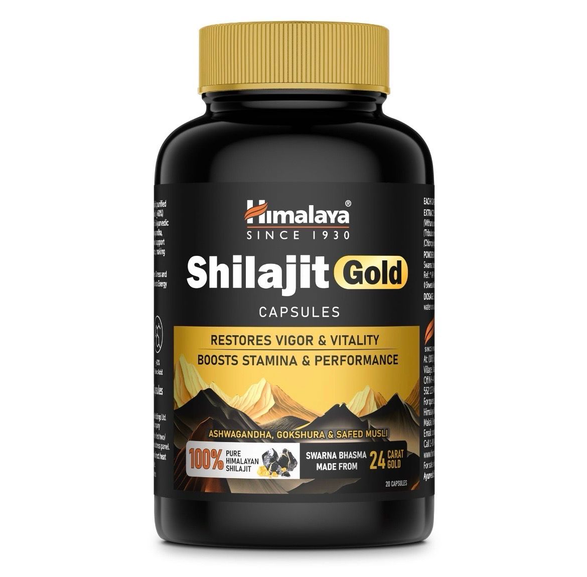 Himalaya Shilajit Gold Capsule (20 Capsules)