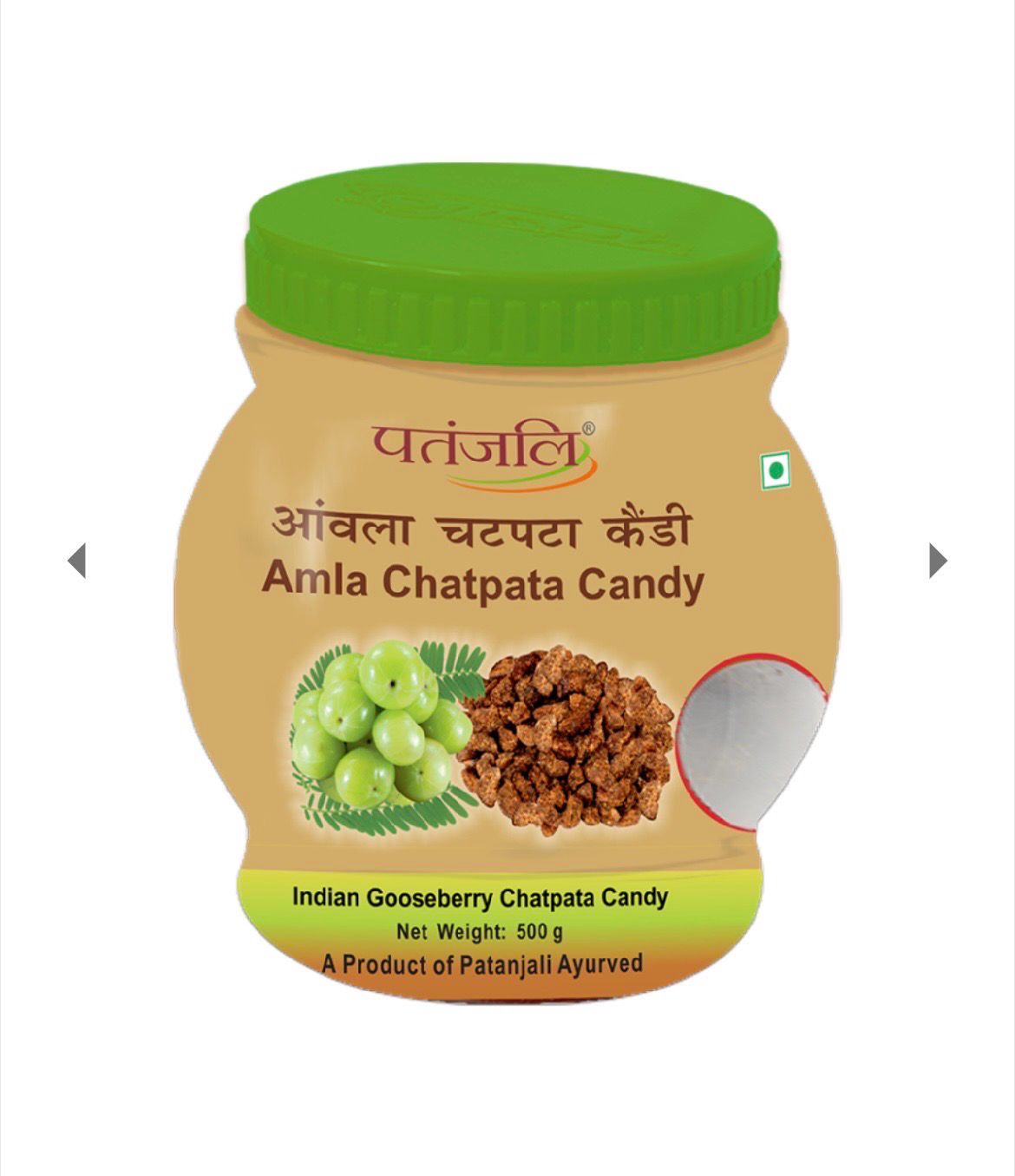 Patanjali Amla Chatpata Candy 500 GM