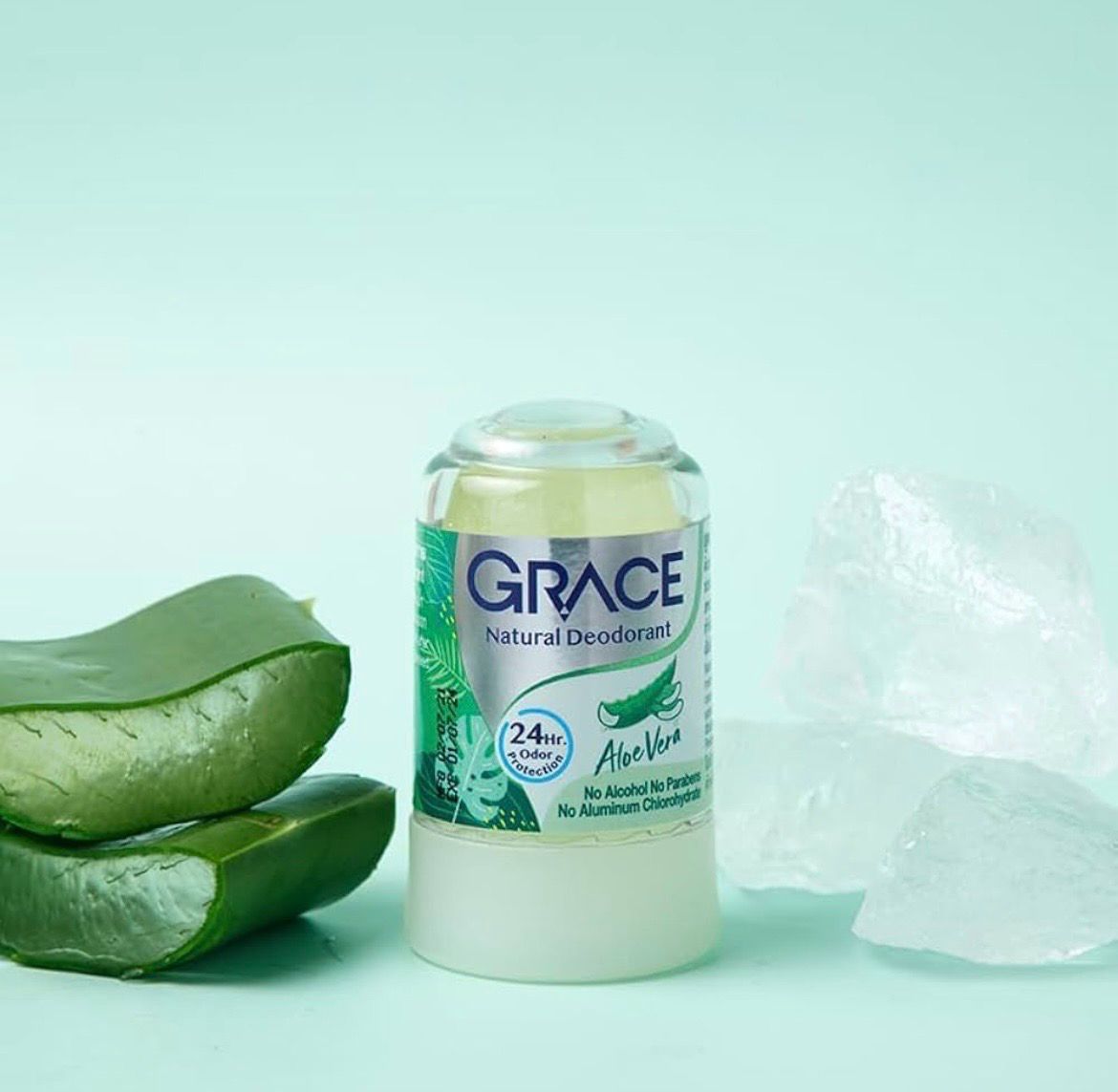 Underarm Roll-On Deodorant – Aloe Vera (Vitamin C &amp; E)