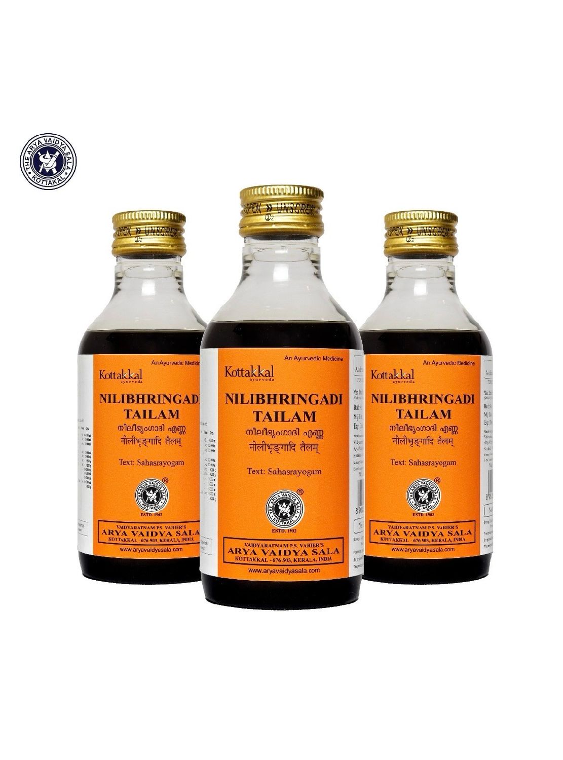 Kottakkal Nilibhringadi Tailam 200 ML