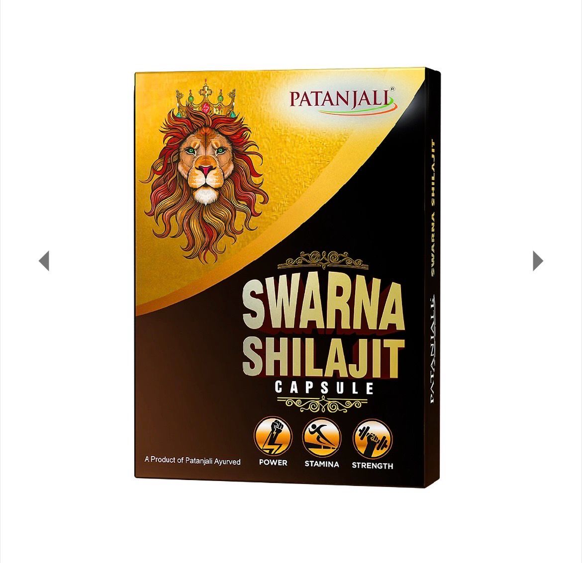 Patanjali Swarna Shilajit Capsule 750 MG