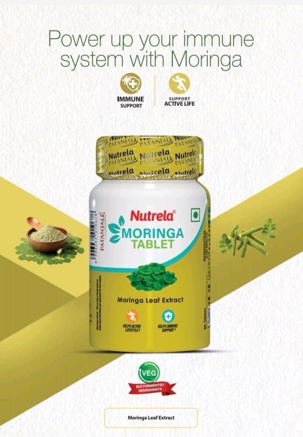 Patanjali Nutrela Moringa Tablet (60 Tablets)