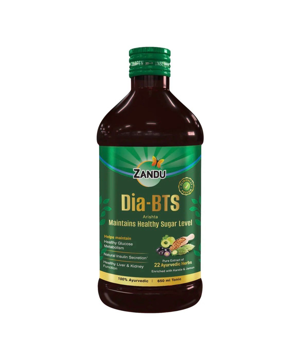 Zandu DiaBTS Arishta Tonic 650 ML