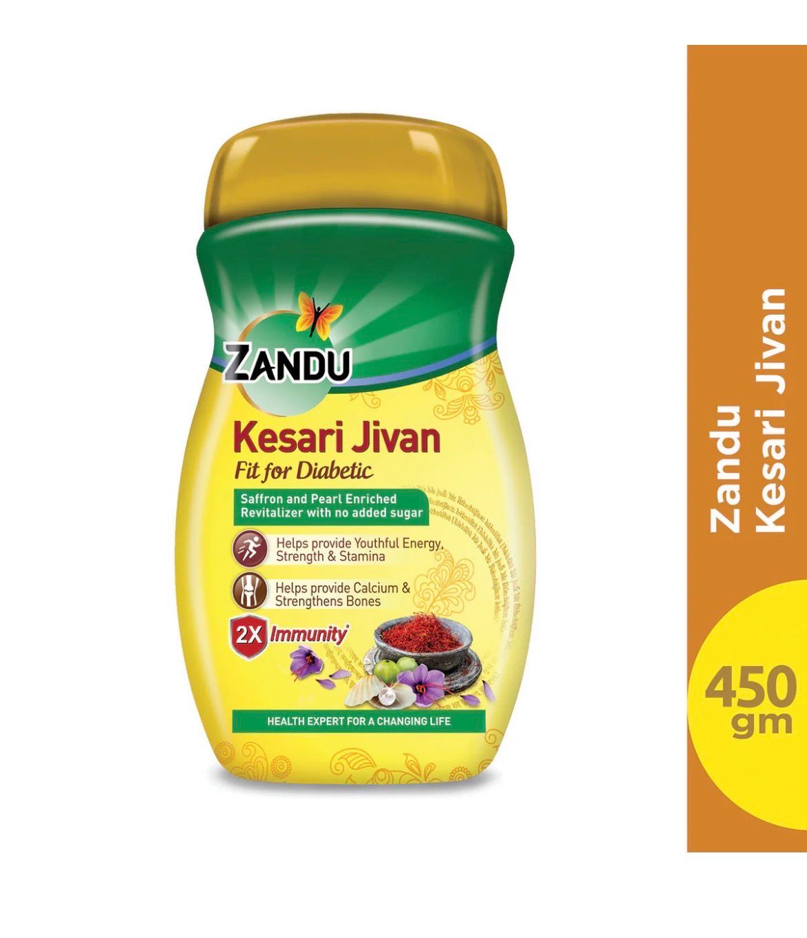 Zandu Kesari Jivan Fit For Diabetics 450 GM