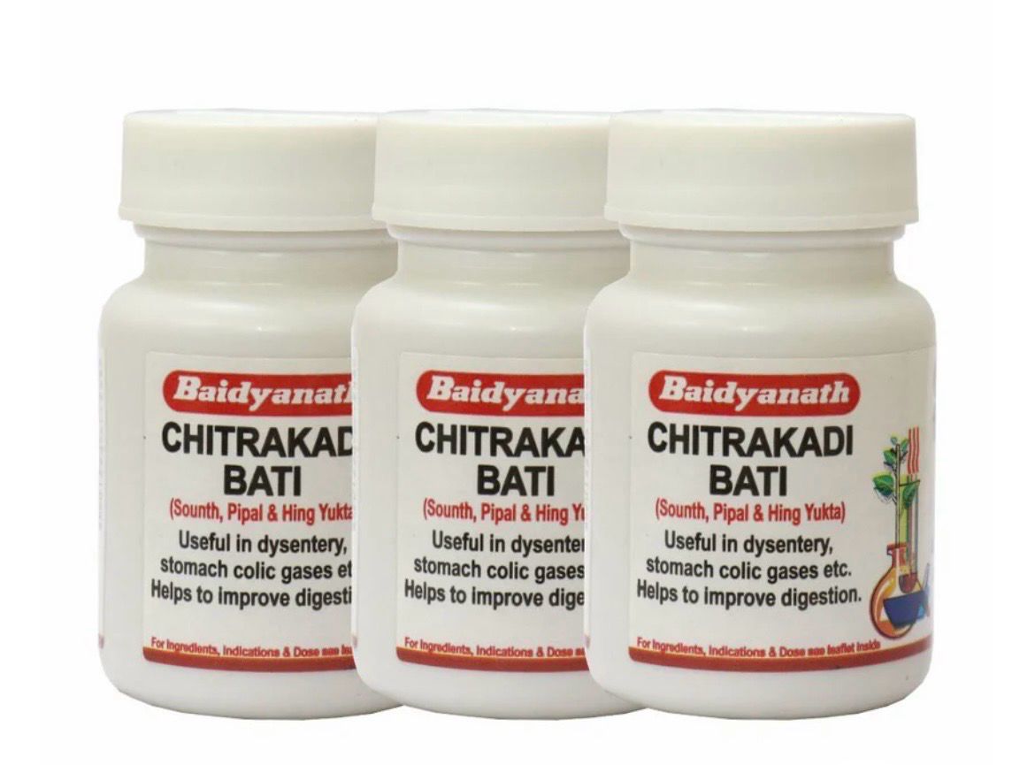 Baidyanath Chitrakadi Bati (80 Tablets)