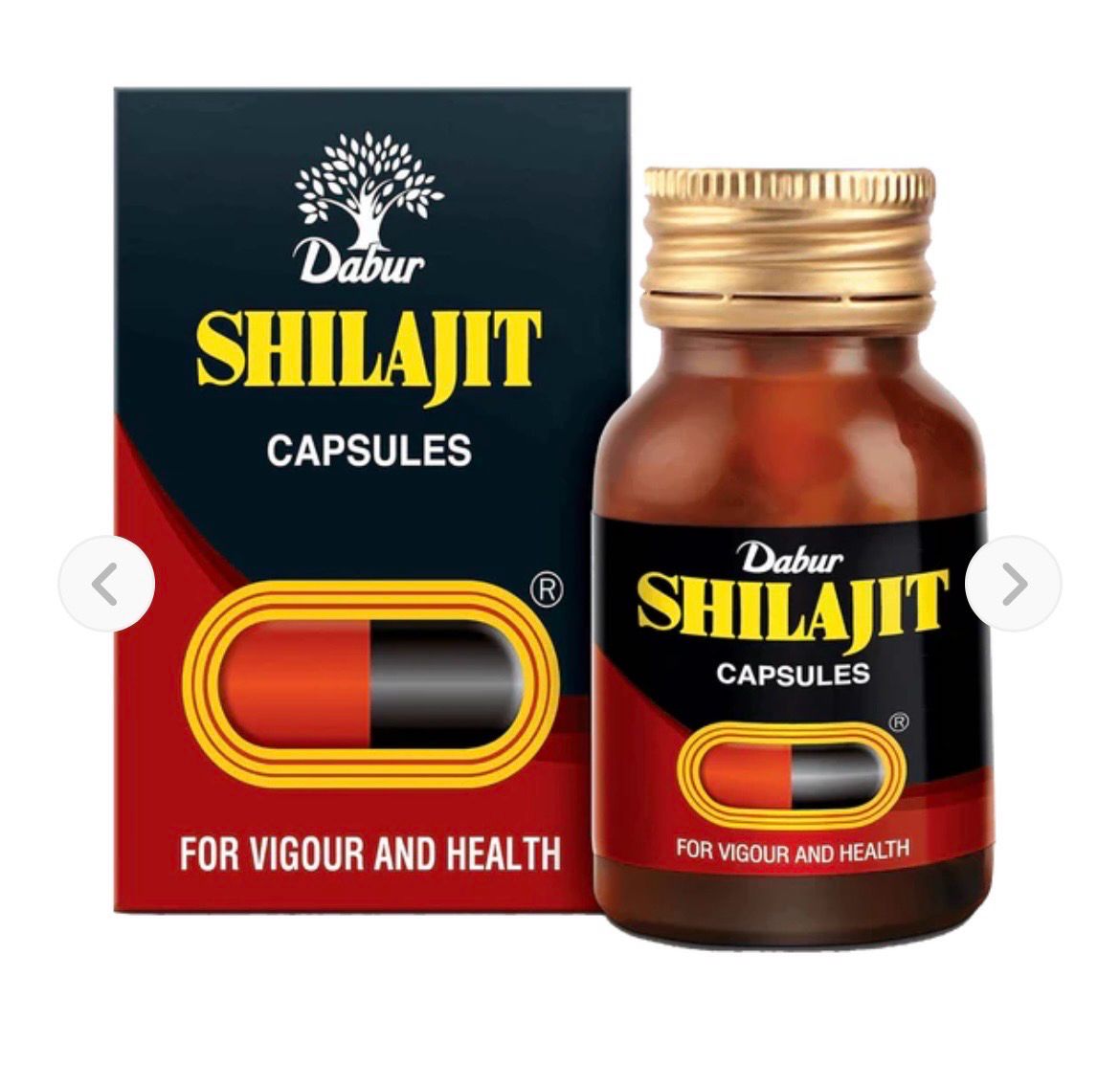 Dabur Shilajit Capsule (30 Capsules)