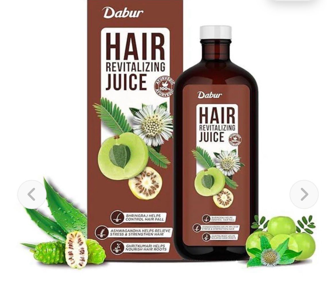 Dabur Hair Revitalizing Juice - Hair Growth &amp; Fall Control 1000 ML