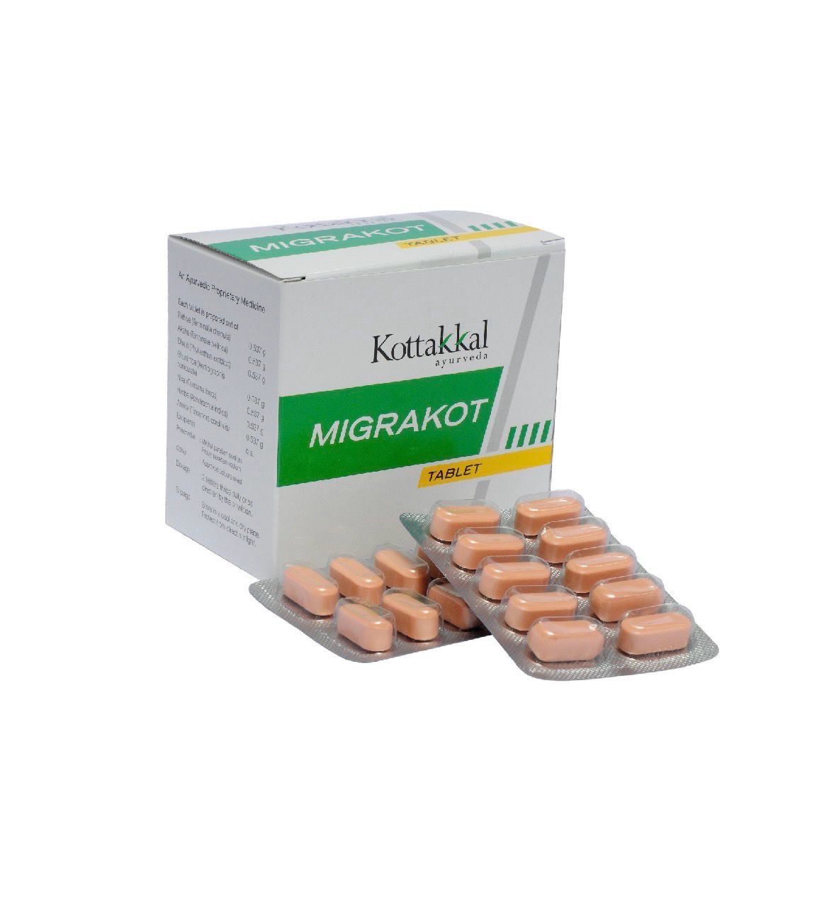 Kottakkal Migrakot Tablet (Price Per Strip of 10)