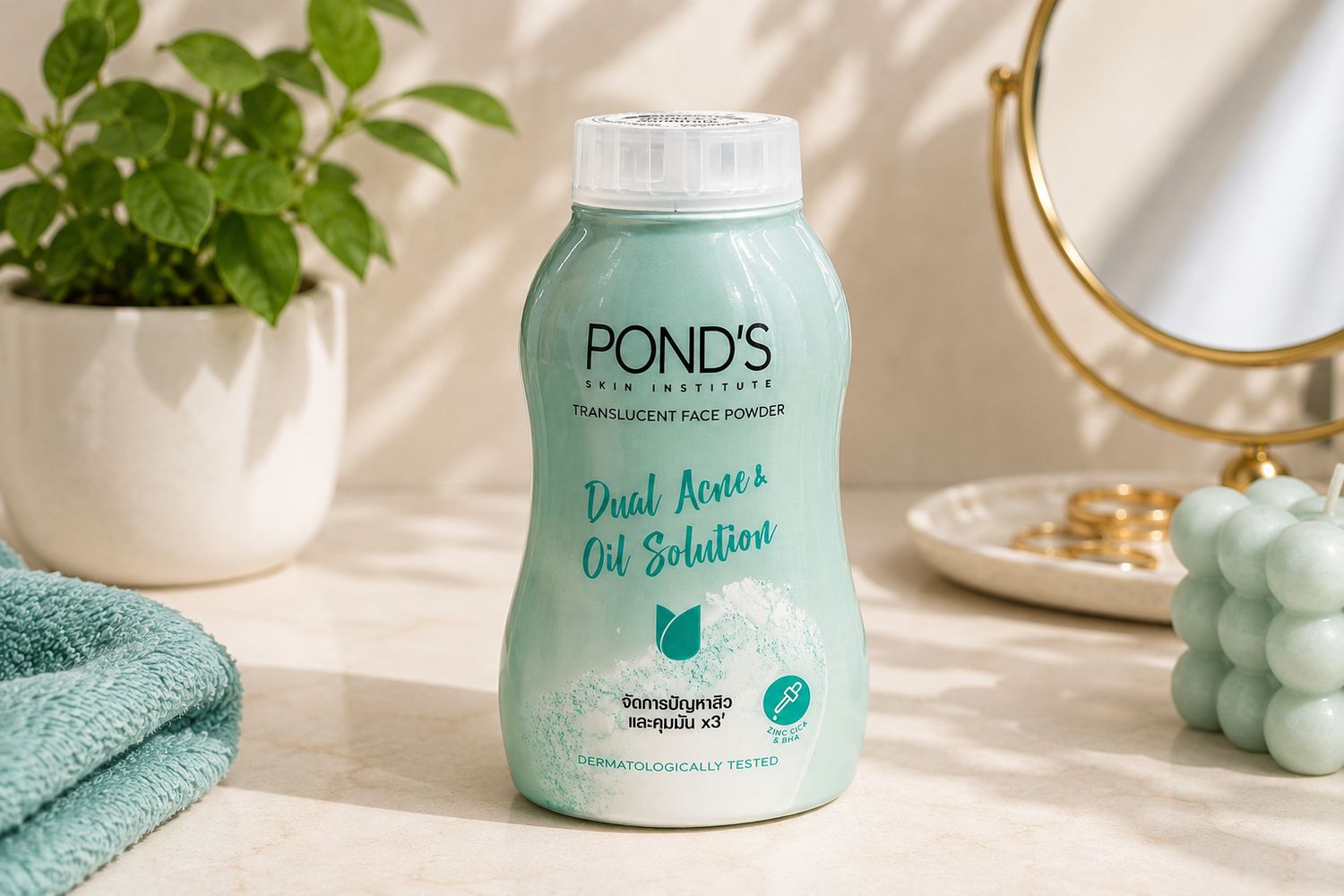 Ponds Dual Acne &amp; Oil Solution Translucent Face Powder