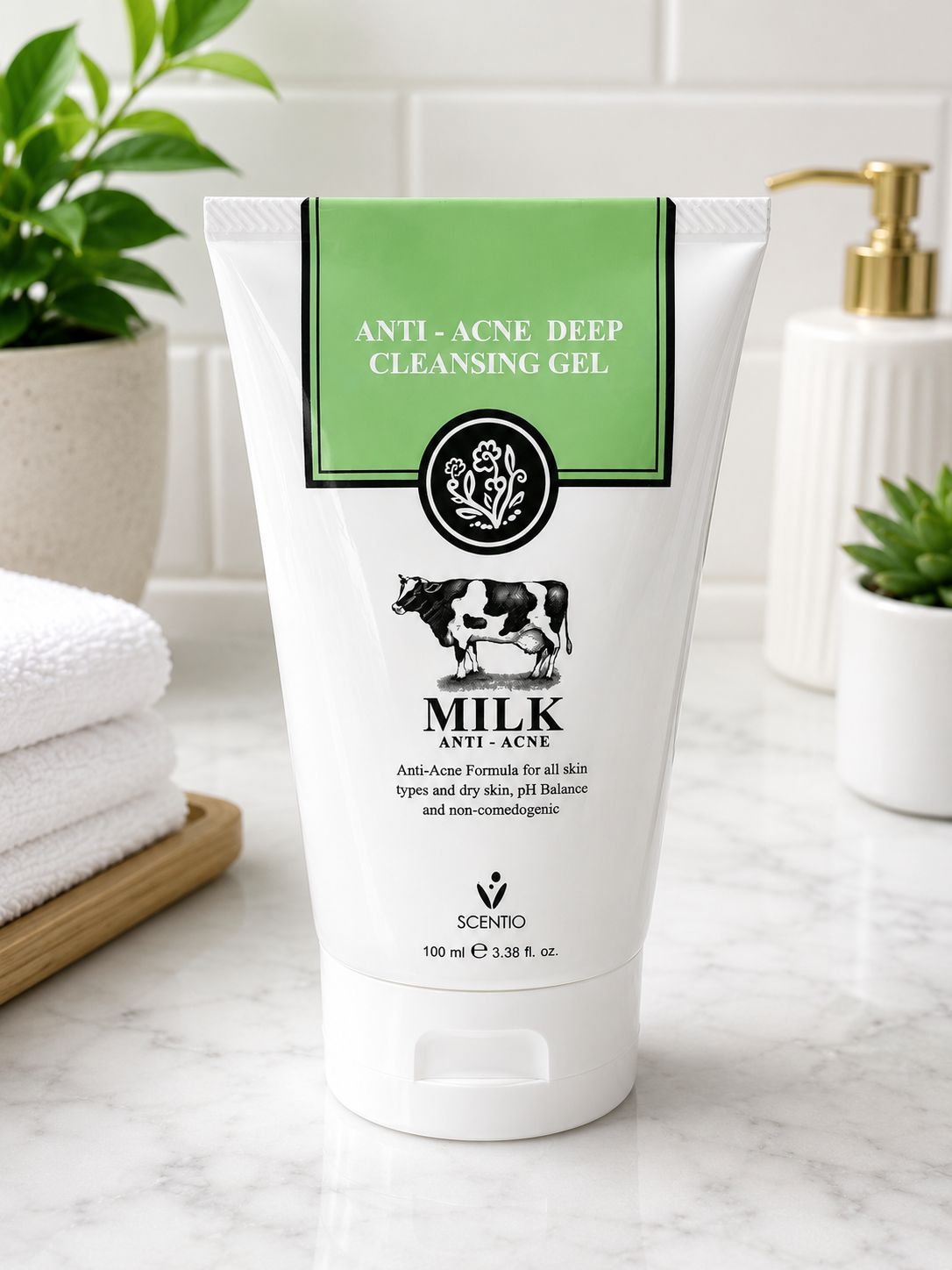 Milk Anti Acne Deep Cleansing Gel 100 ML