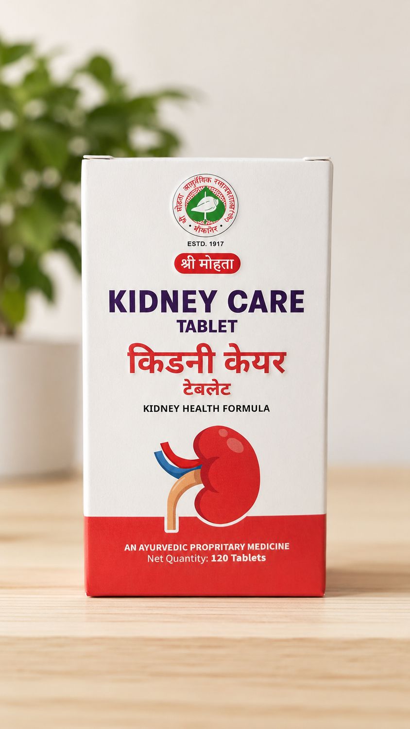 Kidney Care Tablet (120 Tablets) Ayurvedic Kidney Health Formula