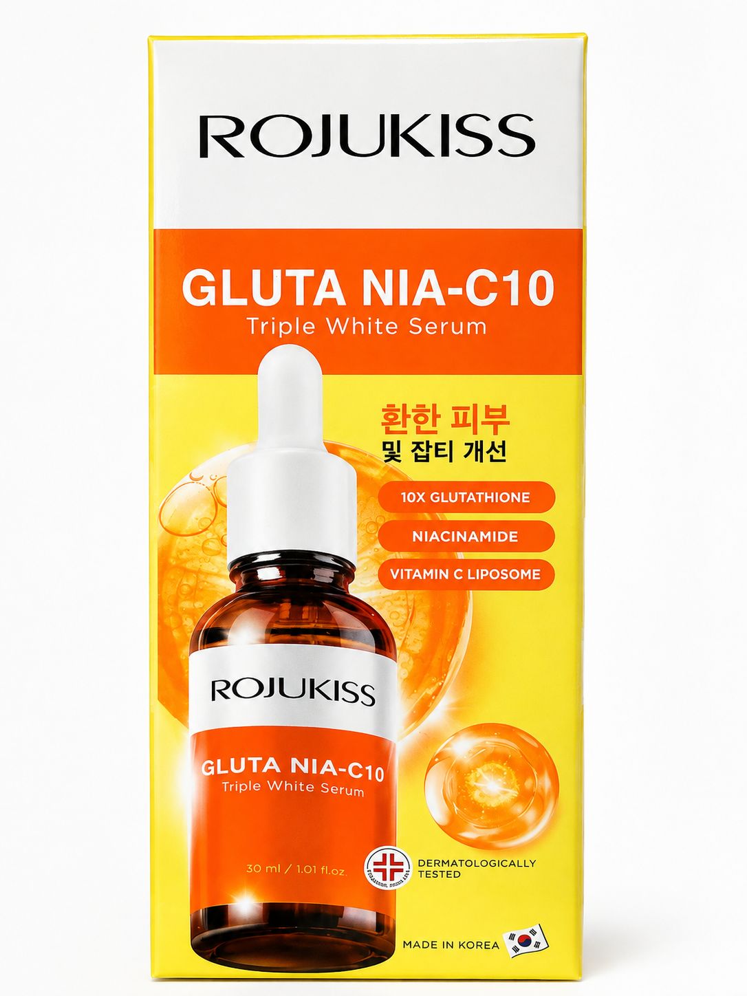 Korean Gluta NIA-C10 Triple White Serum 30 ML