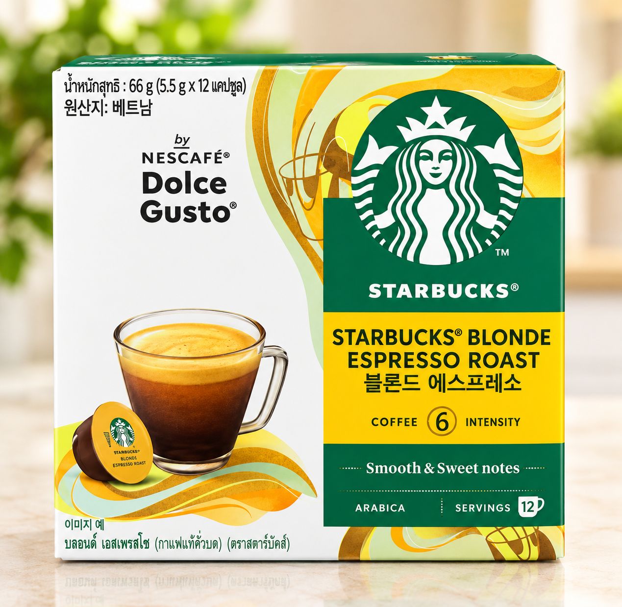 STARBUCKS Blonde Espresso Roast (6 Servings)