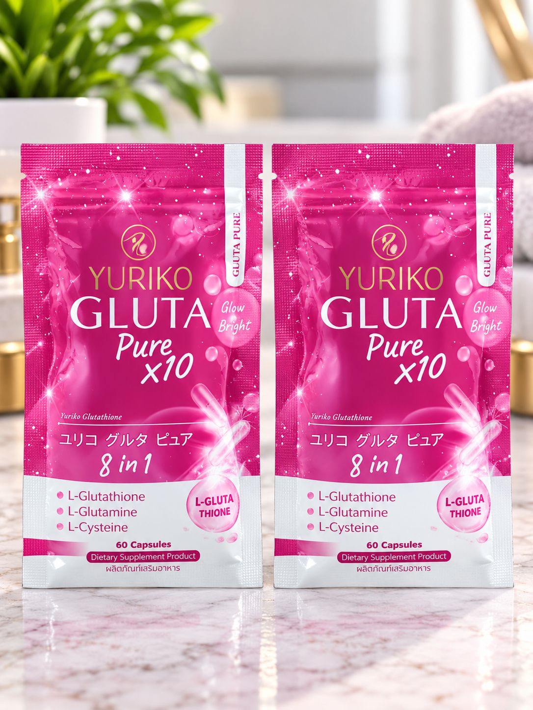 Gluta Pure X10 8-in-1 Capsule (60 Capsules)