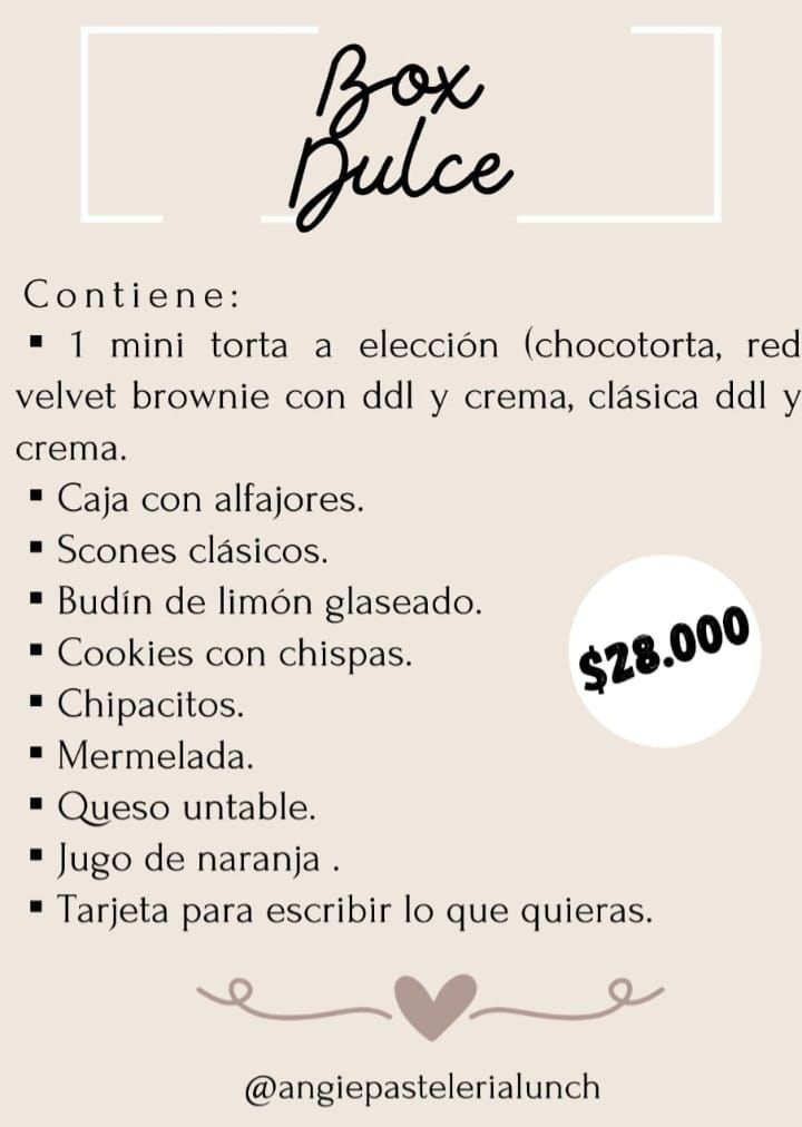 BOX DULCE