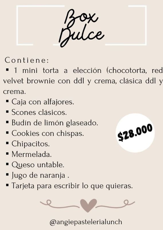 BOX DULCE