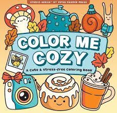 Color Me Cozy Coloring Book