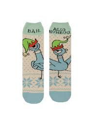 Don't Let the Pigeon Drive the Sleigh! Small Socks