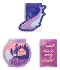 Carley Fortune Magnetic Bookmark Set of 3