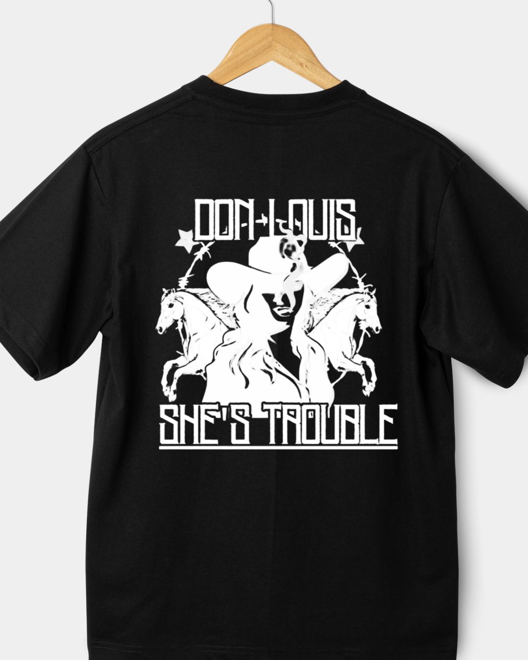 &quot;She&#39;s Trouble&quot; T-Shirt