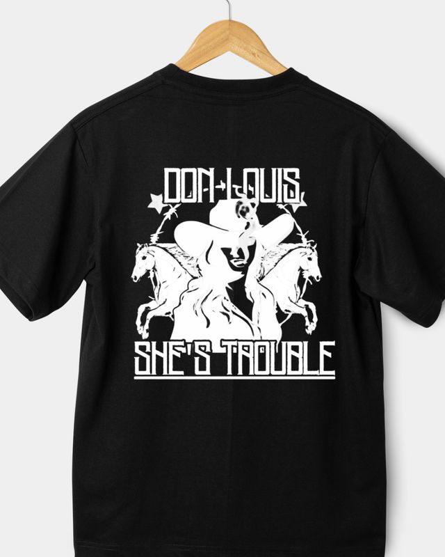 &quot;She&#39;s Trouble&quot; T-Shirt