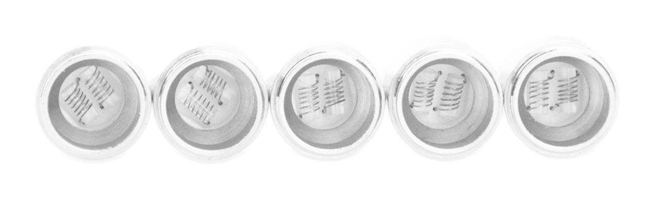 Yocan Evolve Plus Replacement Quartz Dual Coil 5/pk