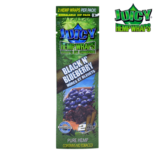 Black & Blueberry Juicy Jay Hemp Wrap