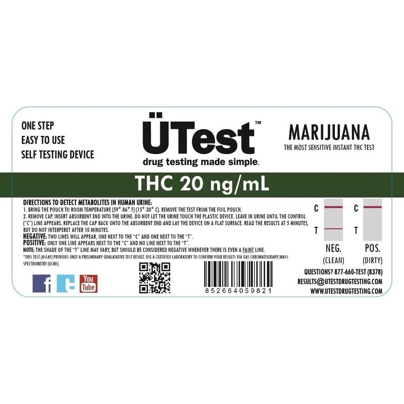 uTEST 15ng THC
