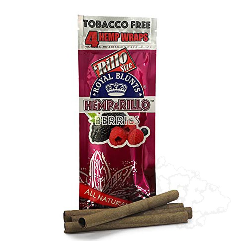 Berries - Royal Blunt Hemp Wraps SINGLE