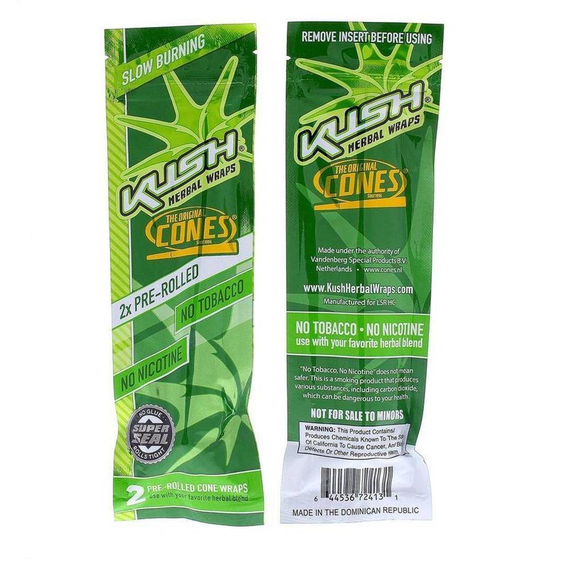 Kush Cones Pre-Rolled Hemp Wrap - Original