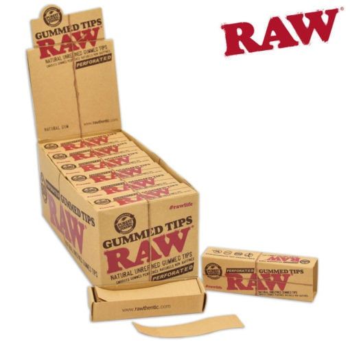 RAW Gummed Tips single