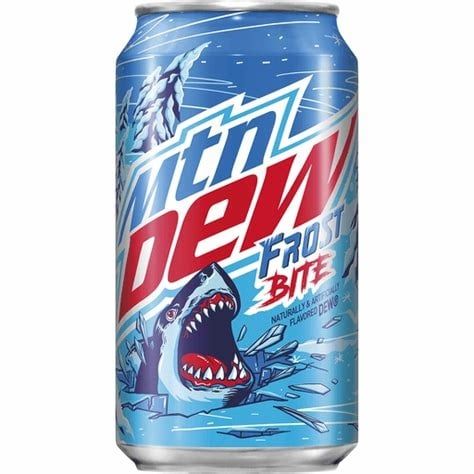 USA CANS - MTN DEW Frost Bite