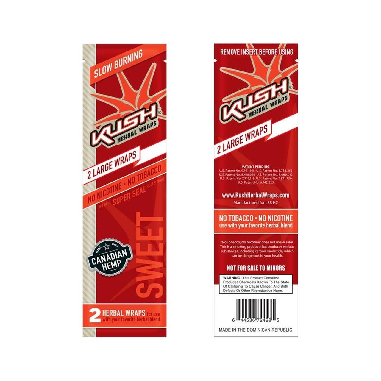Kush Cones Pre-Rolled Hemp Wrap - Sweet