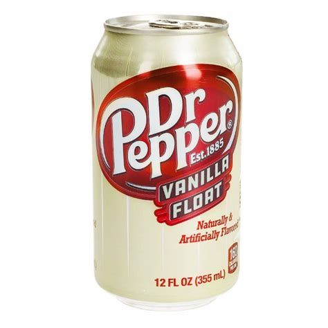 USA CANS - Dr Pepper Vanilla Float