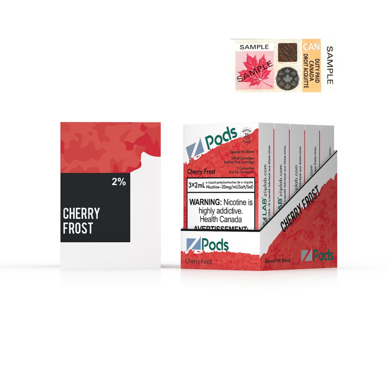 Z Pods - Cherry Frost [FEDERAL] 2.0%(20mg)