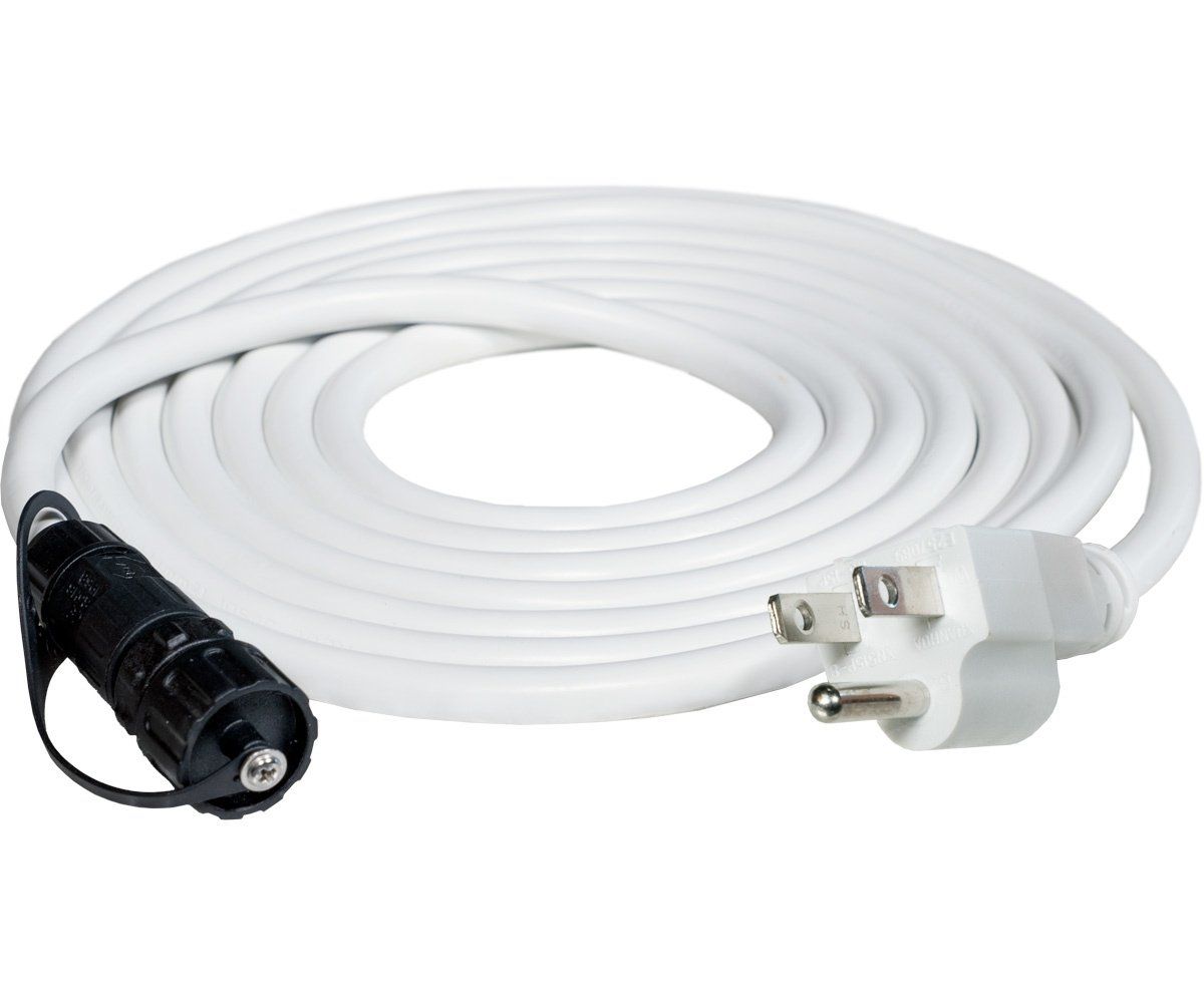 10' PHOTOBIO-X 16AWG WT 110- 120V Plug 5-15P Harness