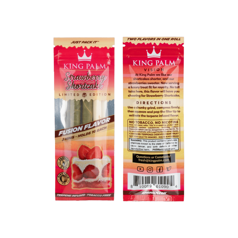 King Palm Mini - Strawberry Shortcake